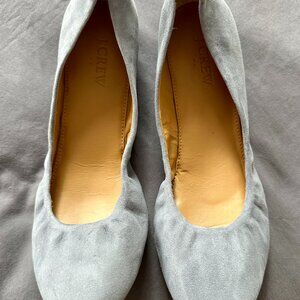 JCrew Suede Ballet Flats - NWOY